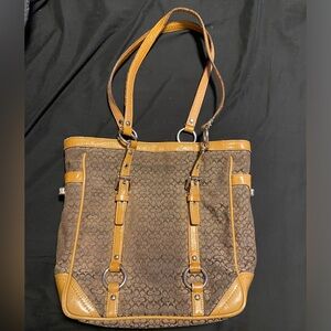 Coach Signature Mini C Tote Bag